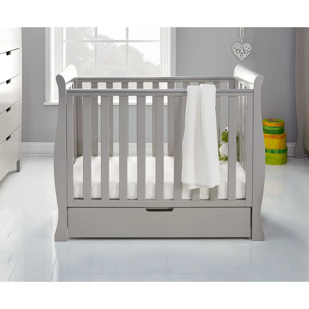 OBABY Stamford Space Saver Sleigh - Warm Grey