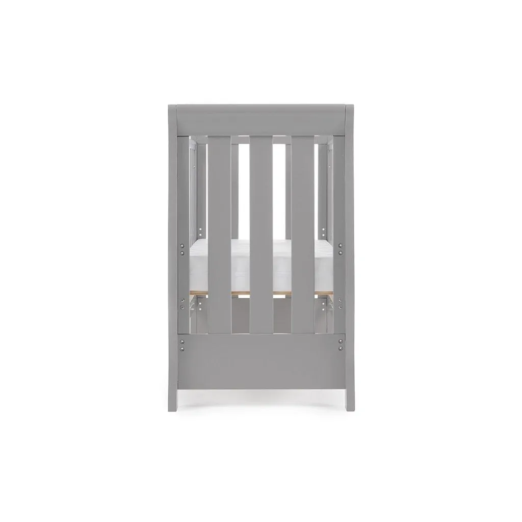 OBABY Stamford Space Saver Sleigh - Warm Grey