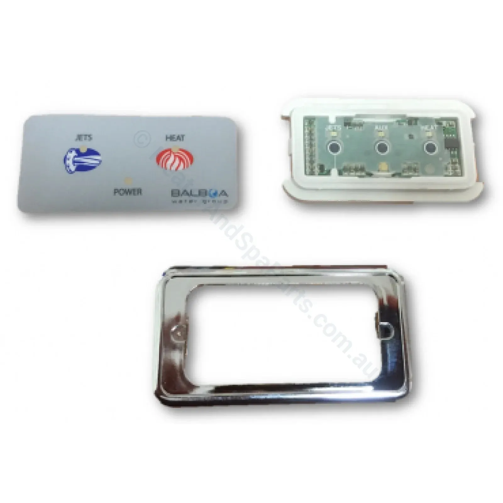 OBSOLETE - Onga Bathmaster V2 Touchpads - Rectangular or Peanut shape - Balboa Lanark