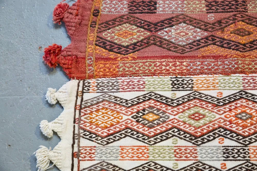 Old Sivas Cicim Seccade kilim 3.3ftx5ft