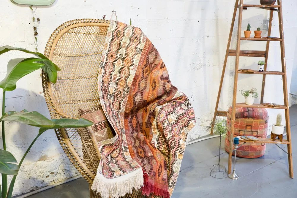 Old Sivas Cicim Seccade kilim 3.3ftx5ft