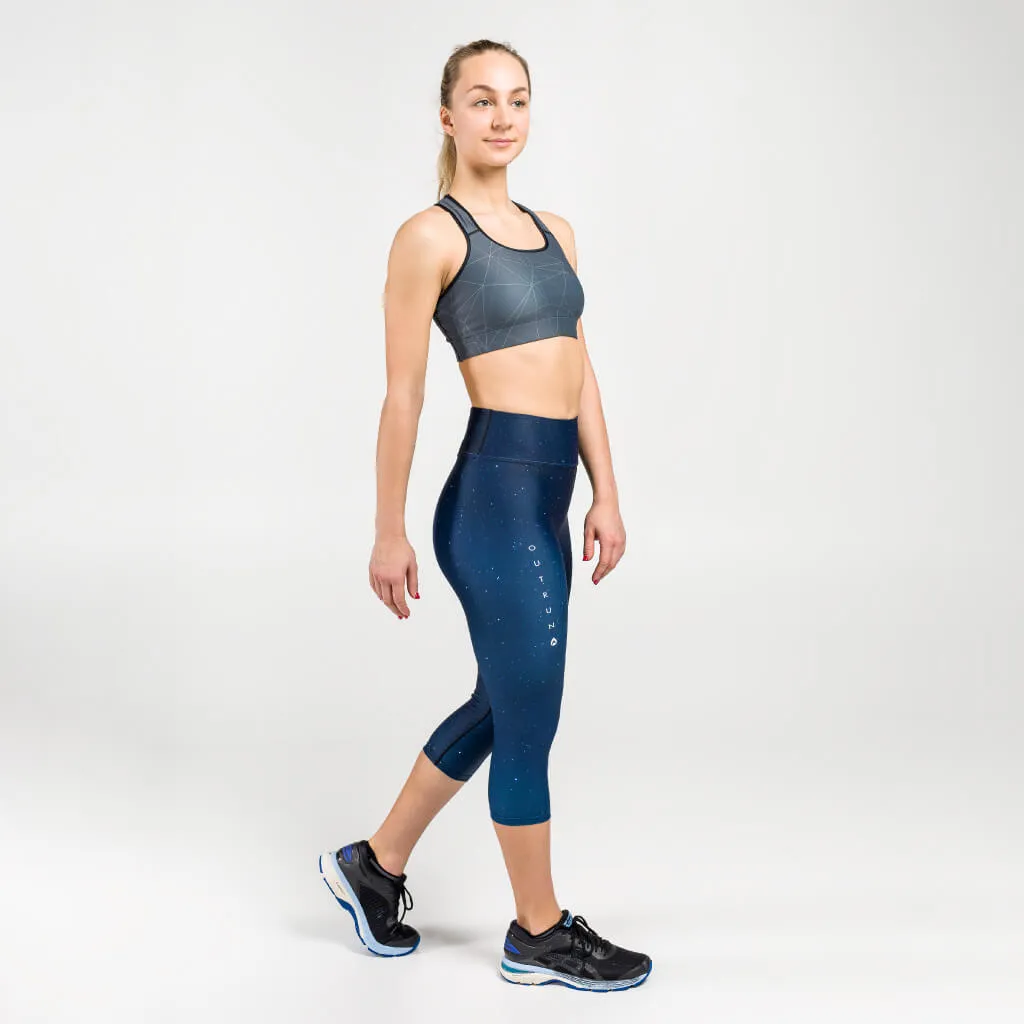 Outrun Stars High Capris