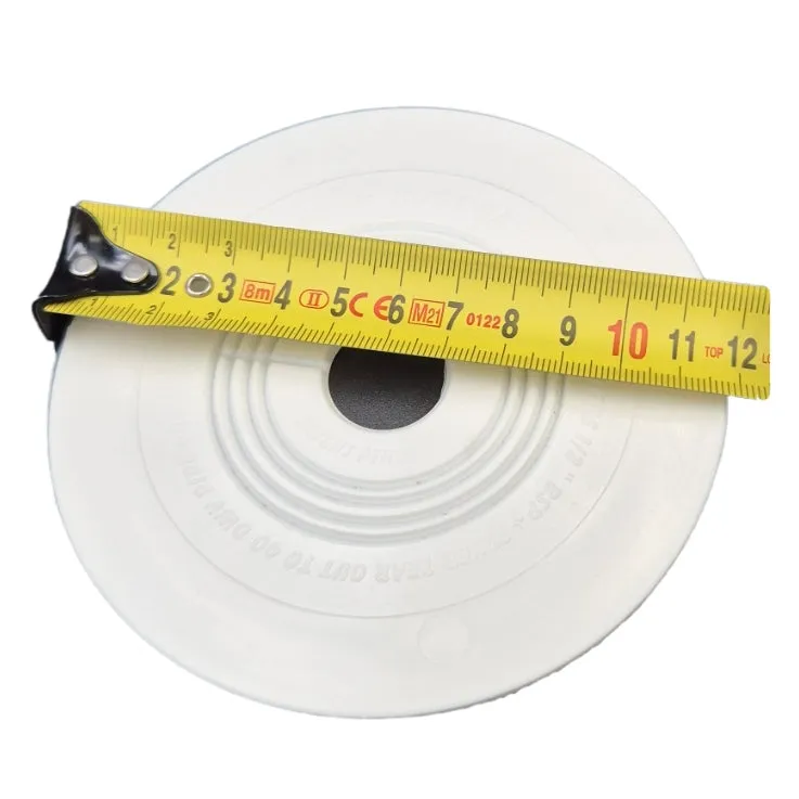 Pack of 10 - 120mm Adaptable Small Cupboard Plate