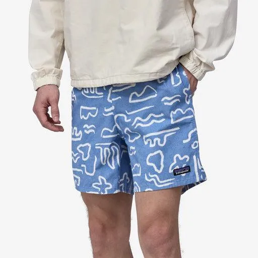 Patagonia M's Funhoggers Shorts Channel Islands: Vessel Blue