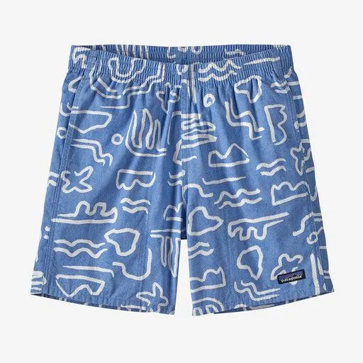 Patagonia M's Funhoggers Shorts Channel Islands: Vessel Blue