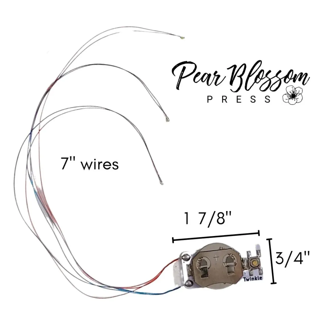 Pear Blossom Press Twinkle Light 3Pk {G198}