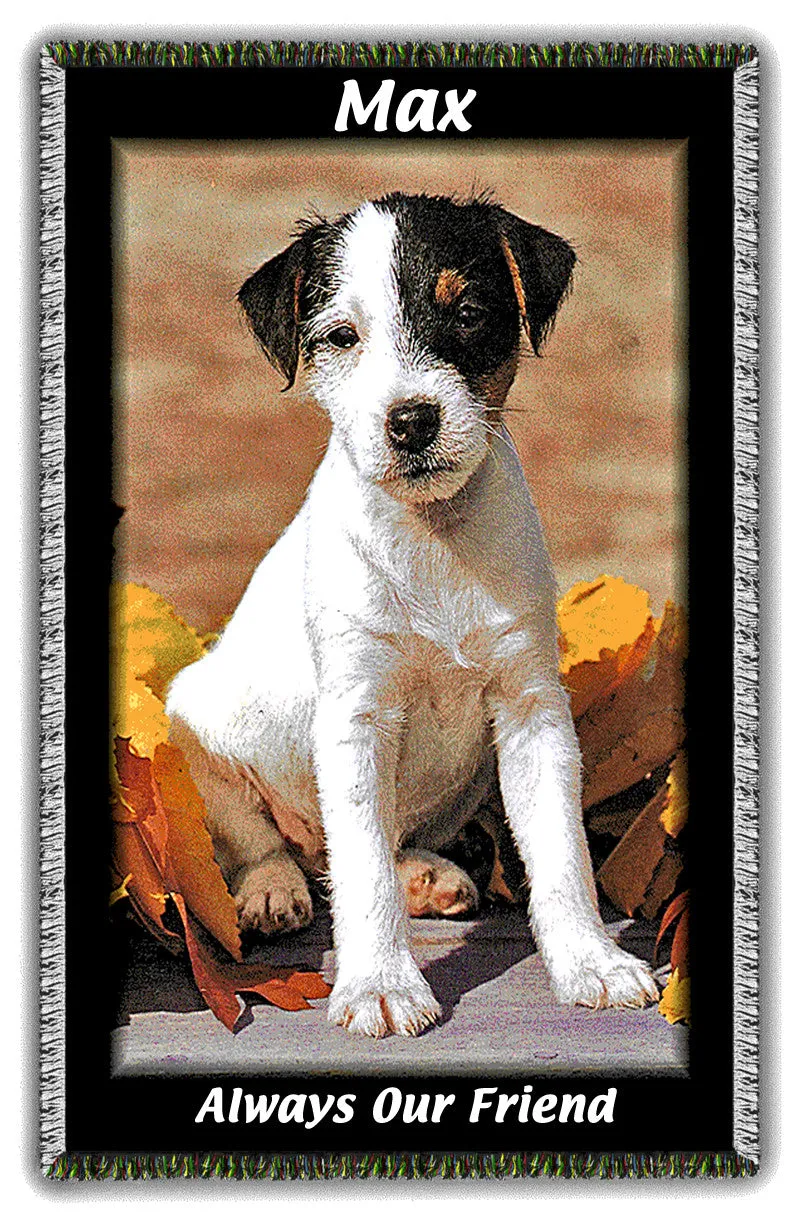 Pet Woven Photo Blankets