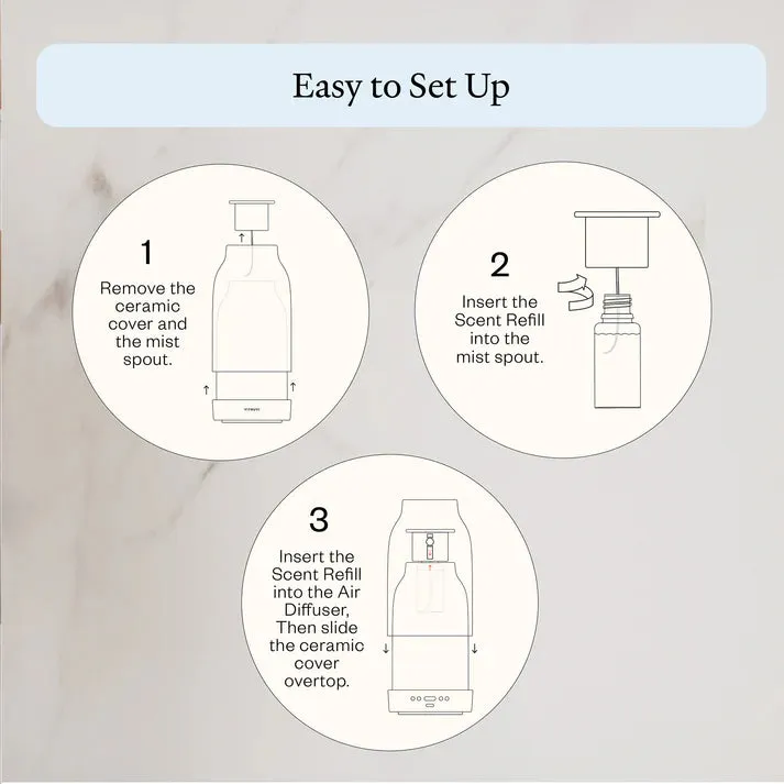 PRE ORDER: Warm Vanilla Waterless Diffuser Scent