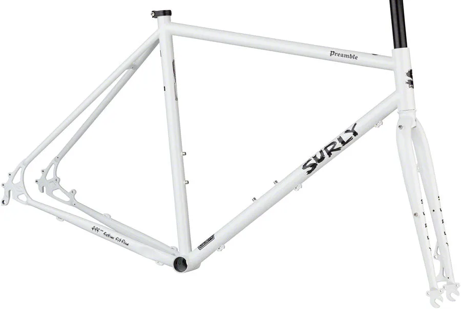 Preamble Frameset - Thorfrost White