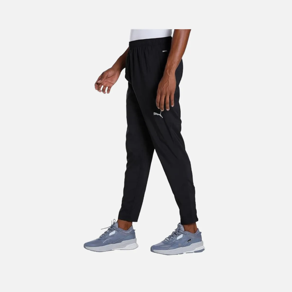 Puma Run Favorite Tepered Men's Regular Track Pants -Black