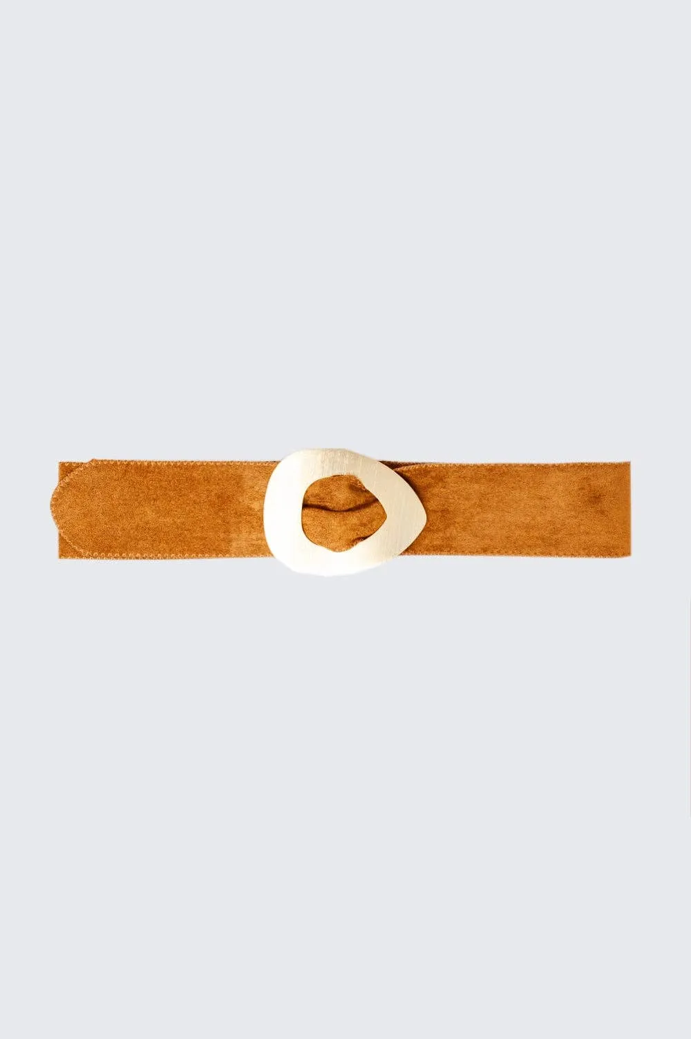 Q2 Waist Belt with Buckle - Brown