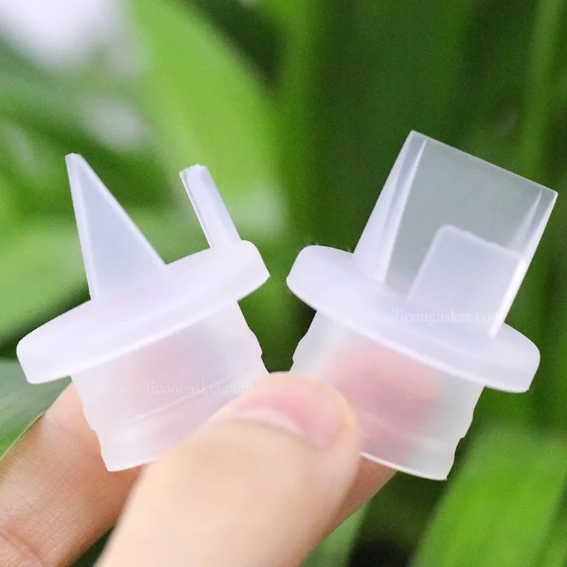 Replacement Silicone Duckbill Valves - For ELEBEBE & NCVI Double Electric Breast Pumps