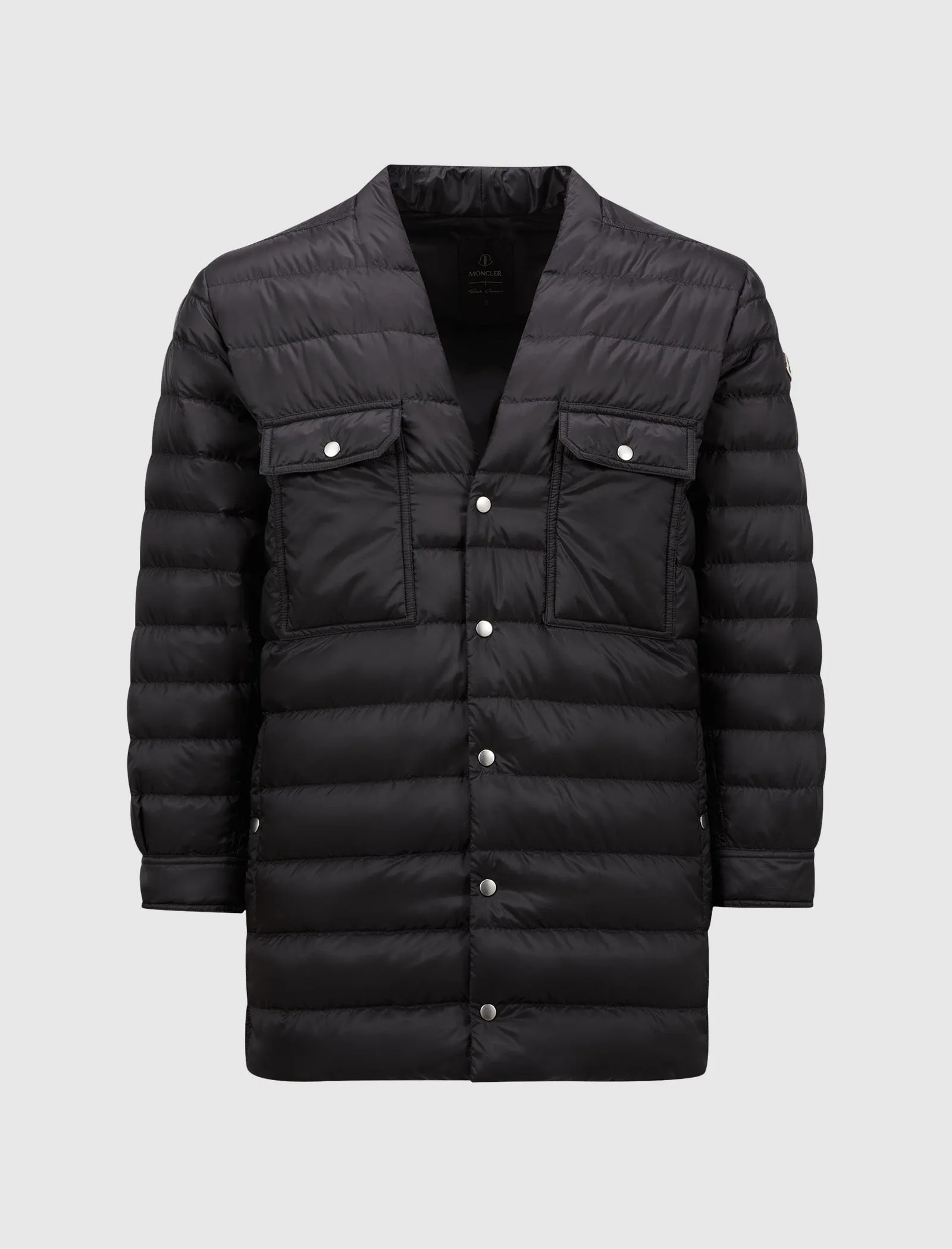 RICK OWENS WOVEN OUTERSHIRT