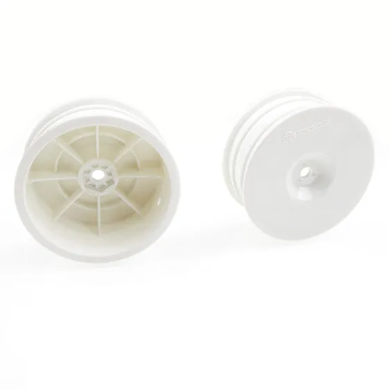 RUDDOG B7 | XB2 | LD3 - 2wd Front Wheels 2.2" (White | 4pcs)