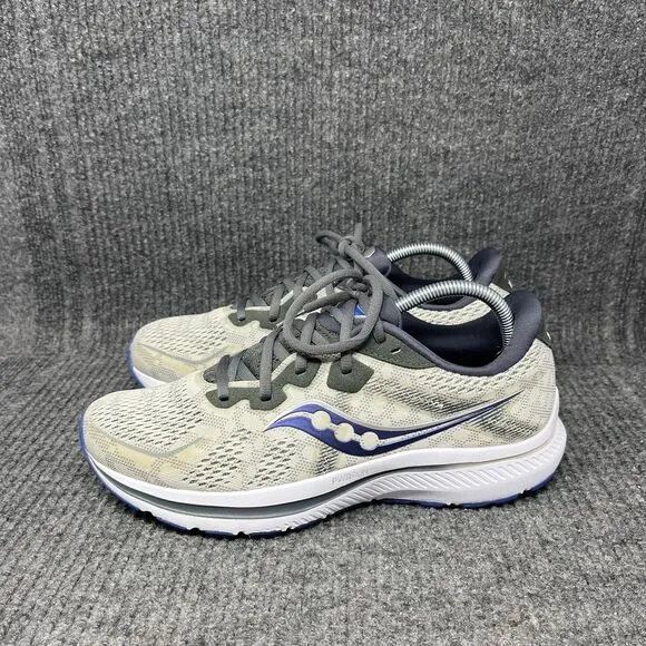 Saucony Omni 20 Sand Sapphire Athletic Running Shoes Mens Size 9 S20681-90