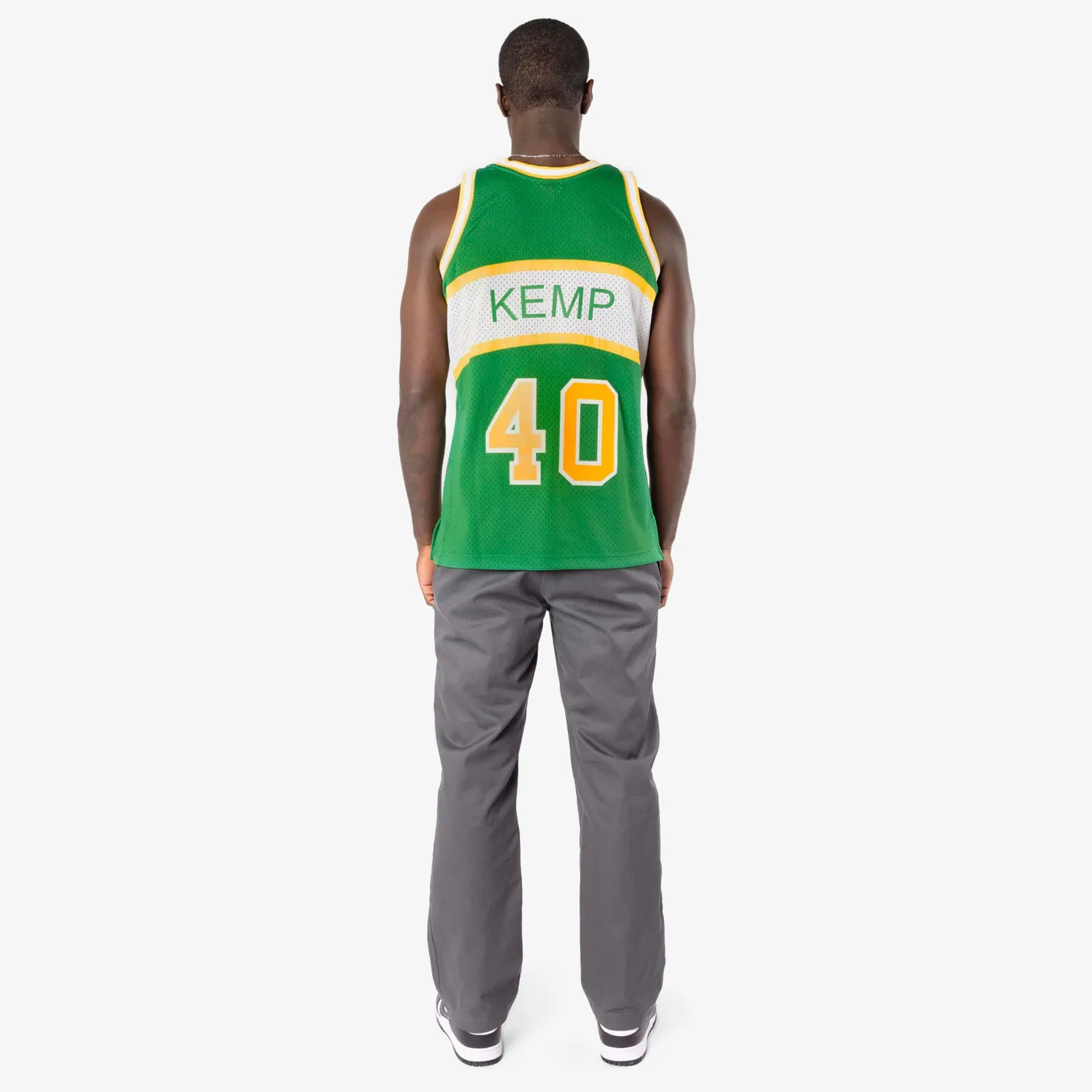 Shawn Kemp Seattle Supersonics 94-95 HWC Swingman Jersey - Green
