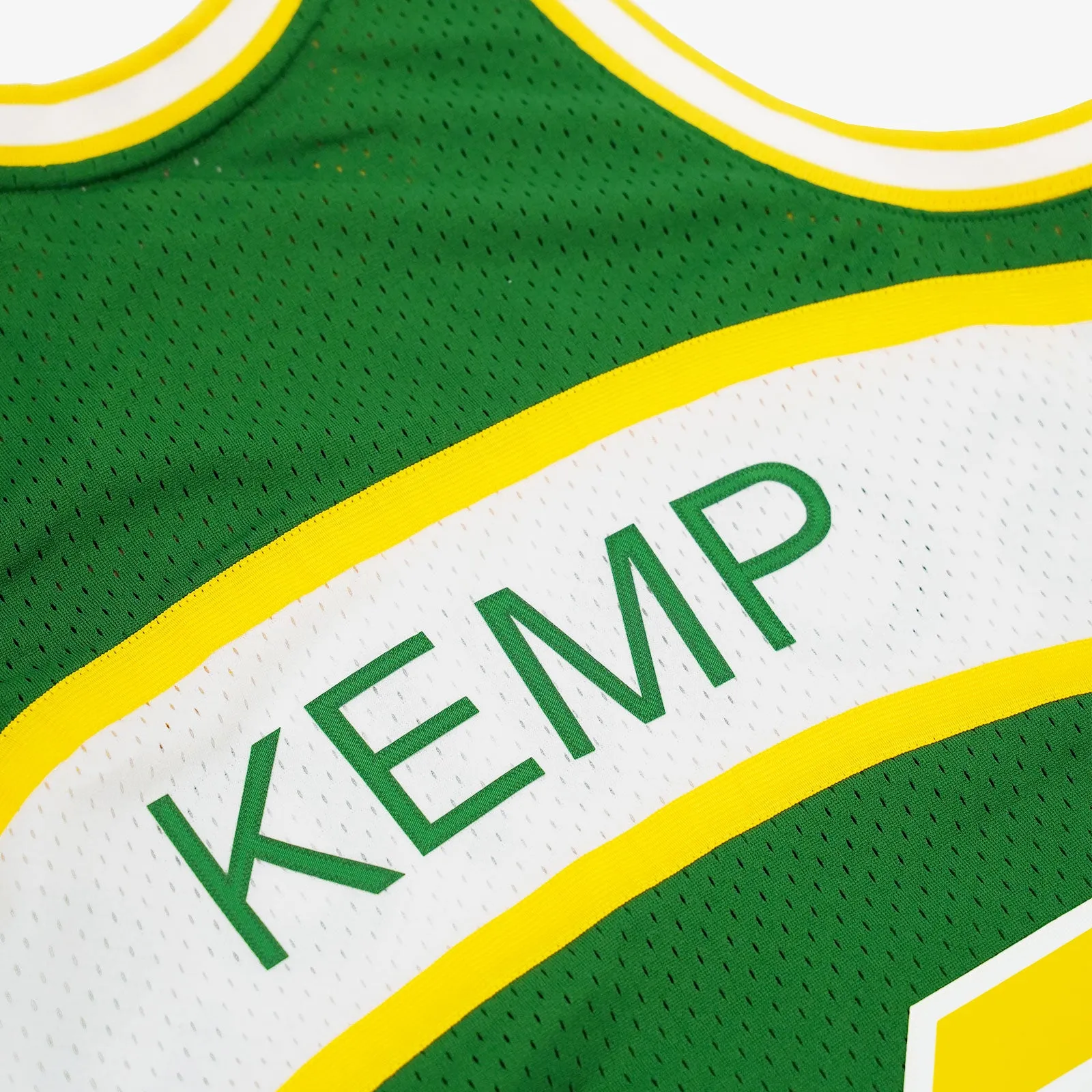 Shawn Kemp Seattle Supersonics 94-95 HWC Swingman Jersey - Green