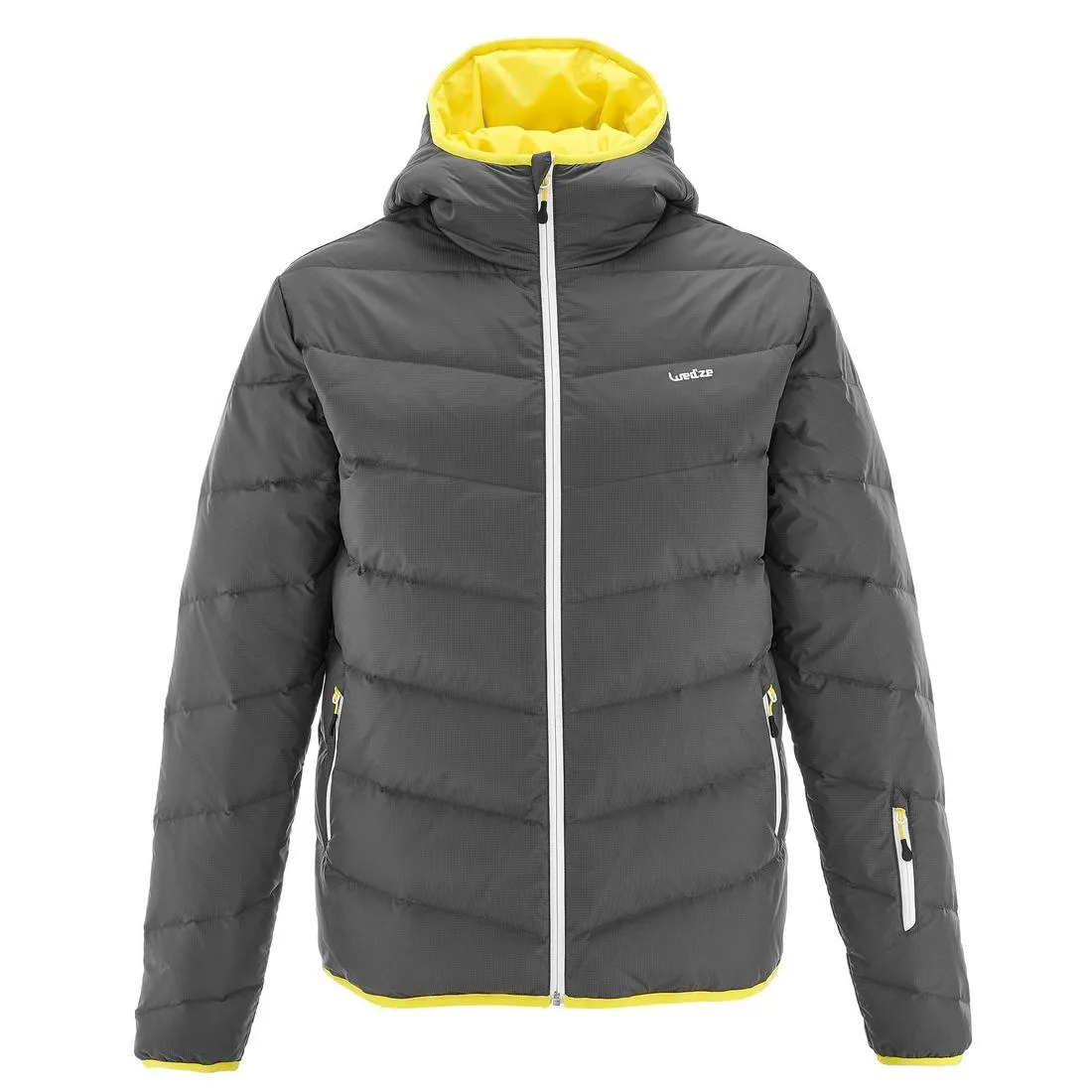 SKI-P 500 MEN’S WARM SKI JKT - GREY