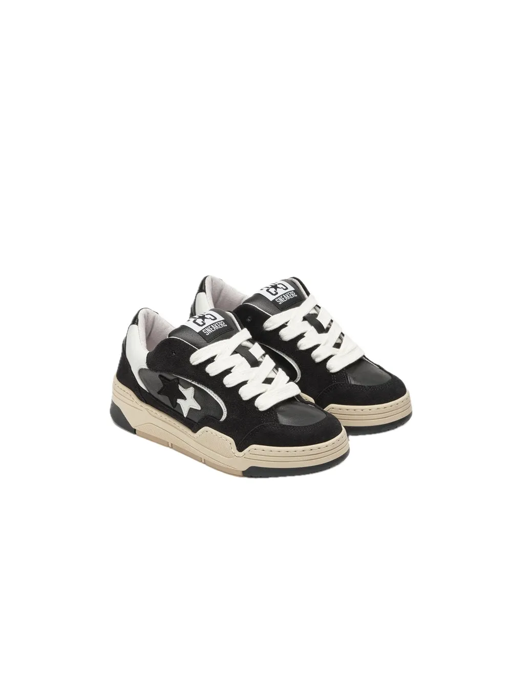 Sneakers Sk Star - Nero Bianco
