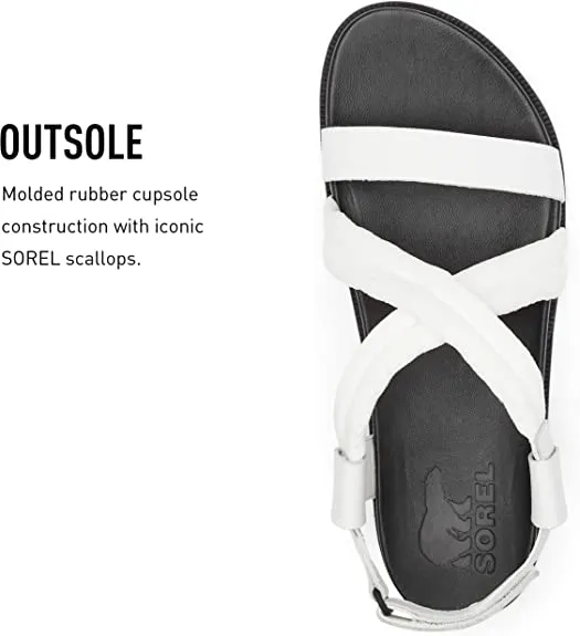 Sorel Women's Roaming Decon Sandal - Sea Salt - Size 6.5