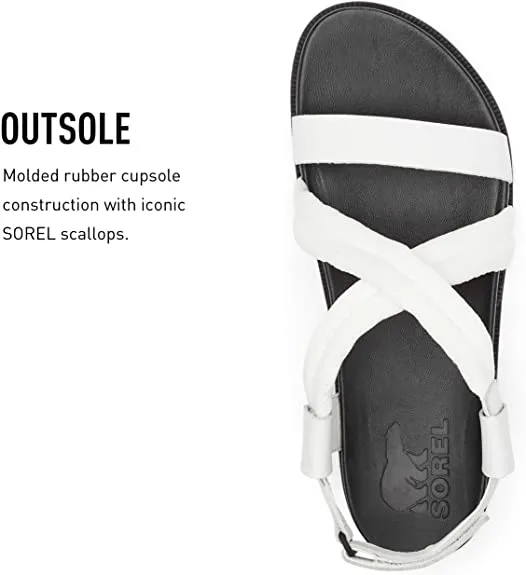 Sorel Women's Roaming Decon Sandal - Sea Salt - Size 7