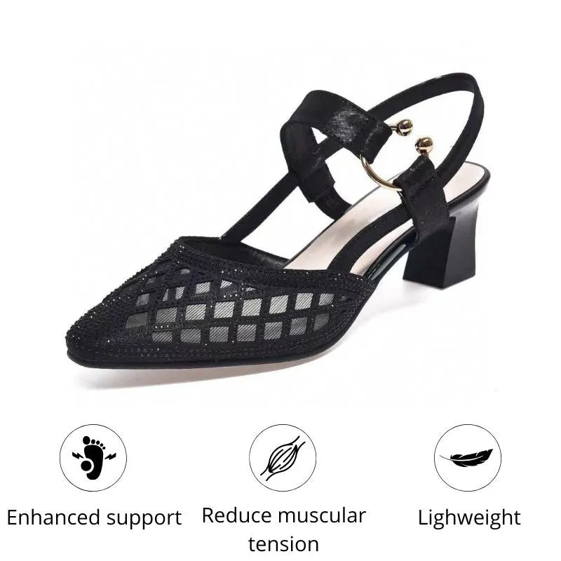 SORENTINA | Elegant orthopedic Mid-Heel Sandals