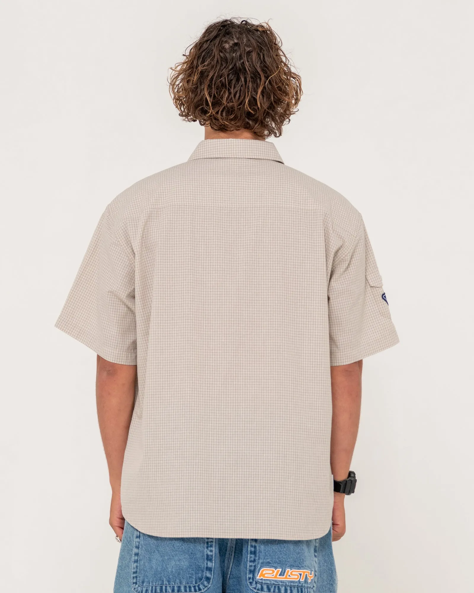 Stasha Pocket Oversized Check Shirt