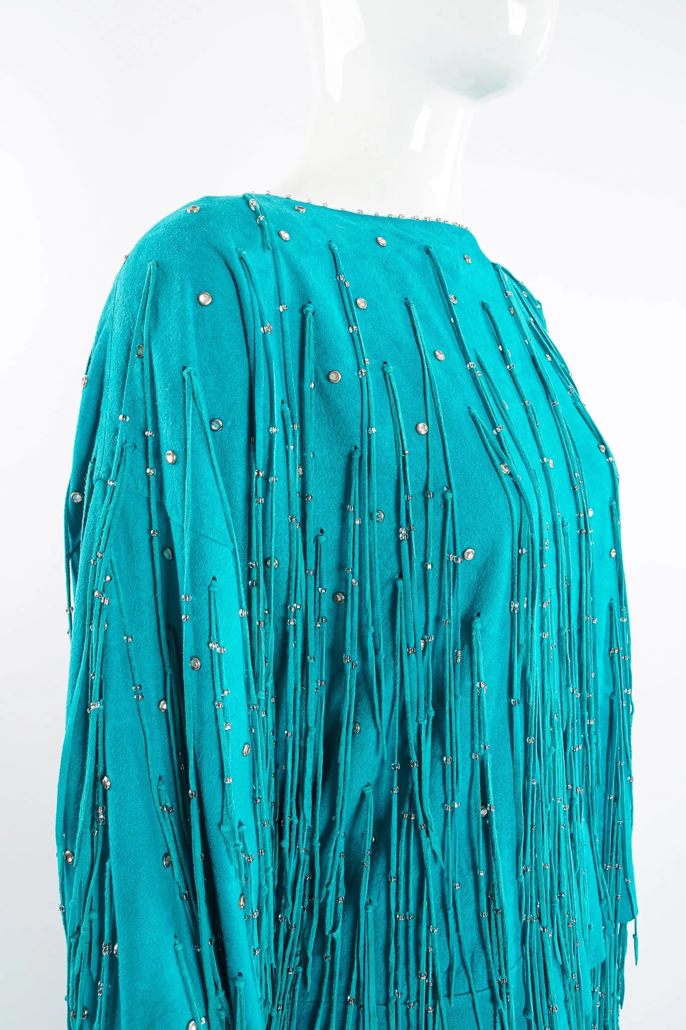 Suede Fringe Top & Pant Set