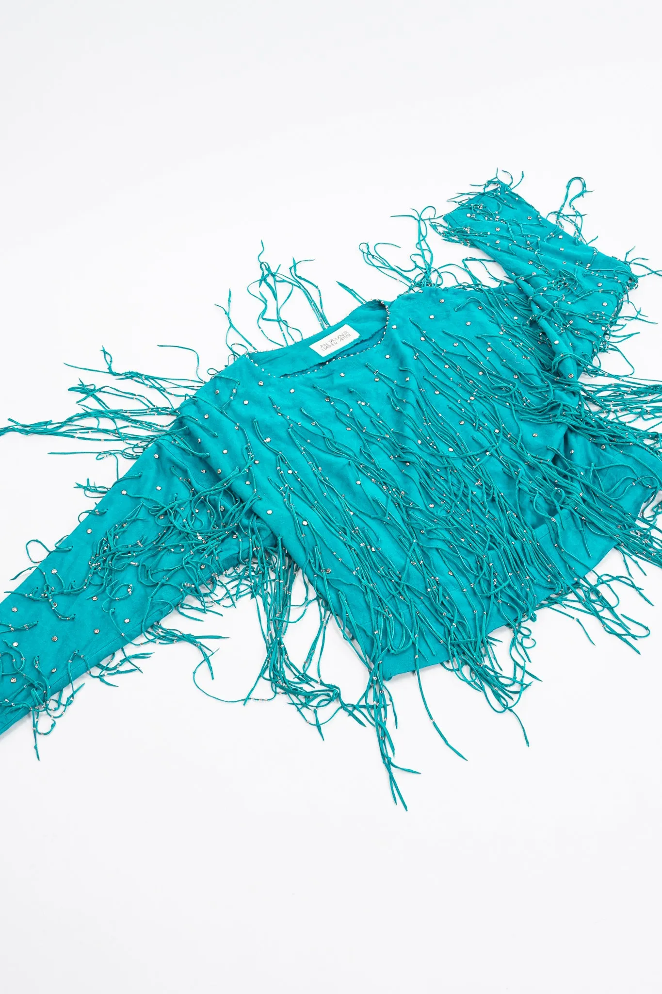 Suede Fringe Top & Pant Set