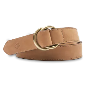Suede O-Ring Belt