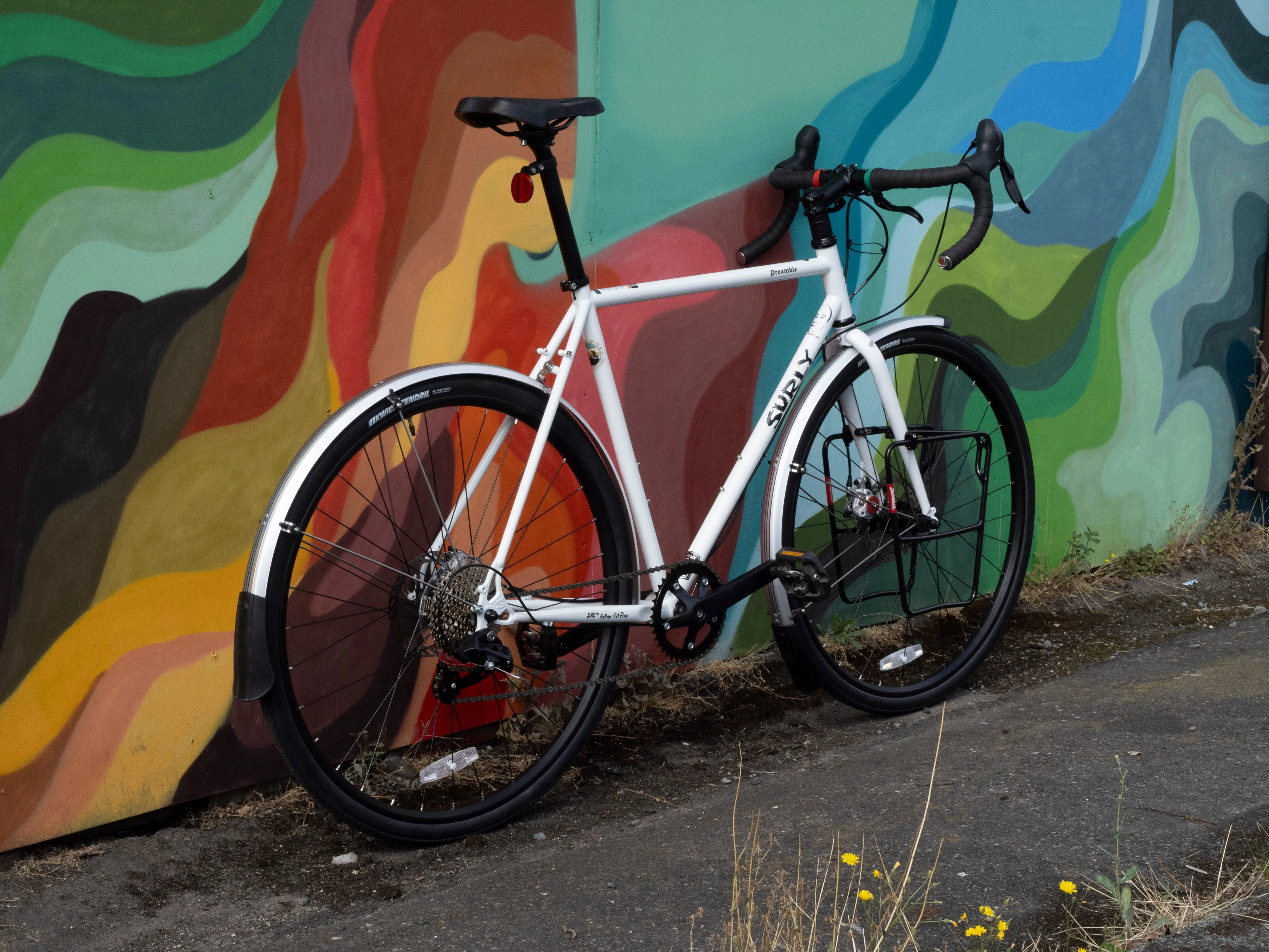Surly Preamble Drop Bar Bike, Thorfrost White, Medium - Test ride bike