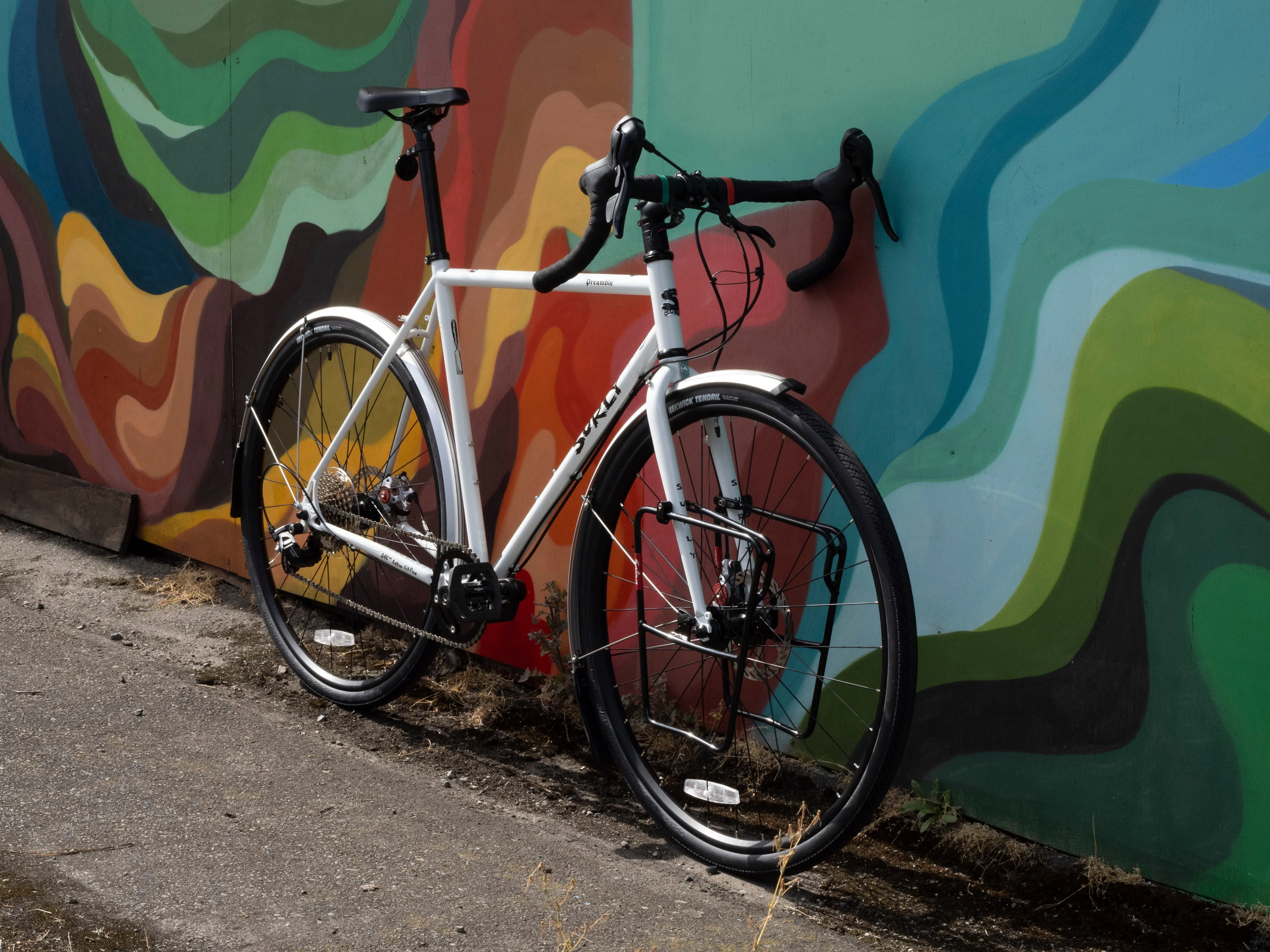 Surly Preamble Drop Bar Bike, Thorfrost White, Medium - Test ride bike