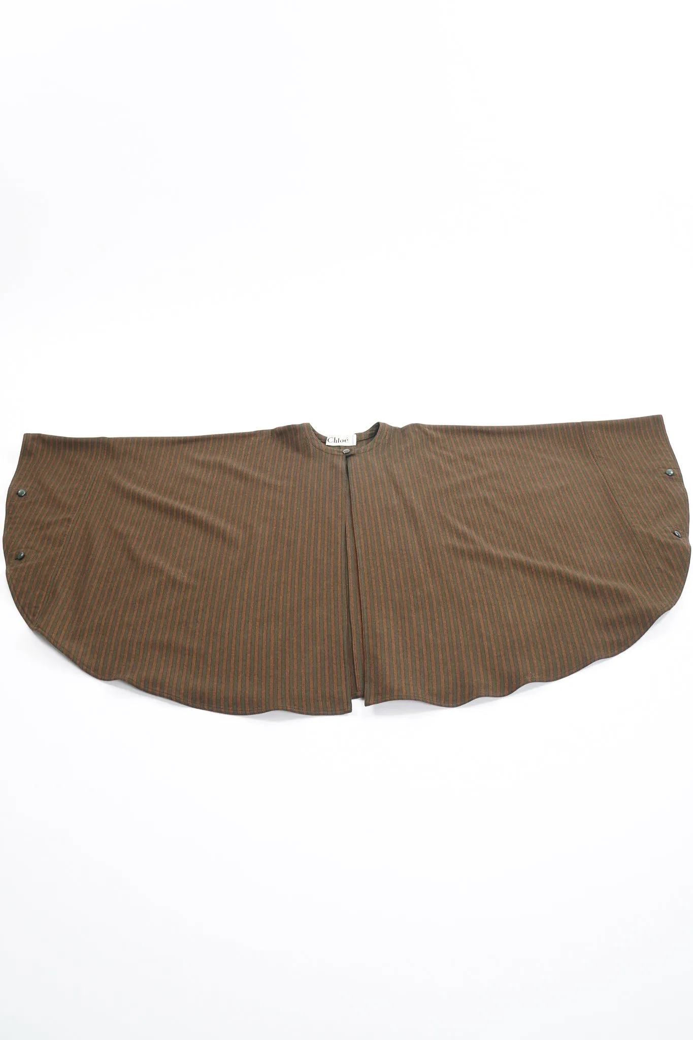 Tweed Stripe Cape & Pant Set