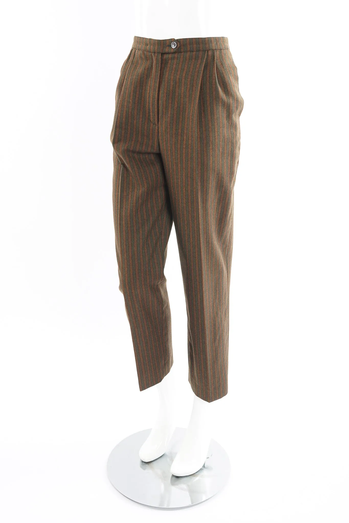 Tweed Stripe Cape & Pant Set