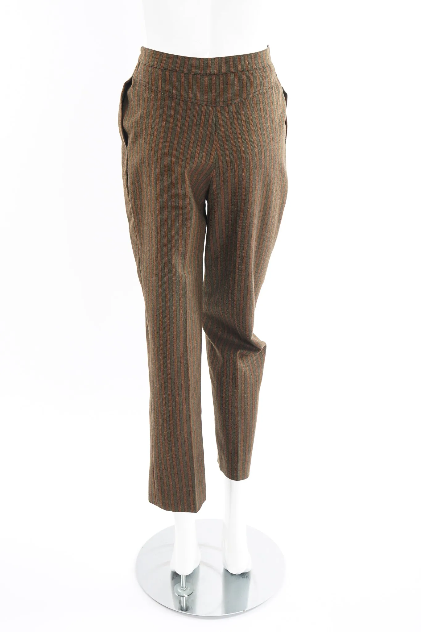 Tweed Stripe Cape & Pant Set