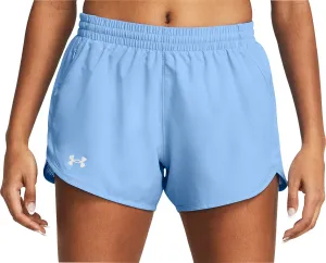 Under Armour Fly By 3 Inch Womens Running Shorts - Blue