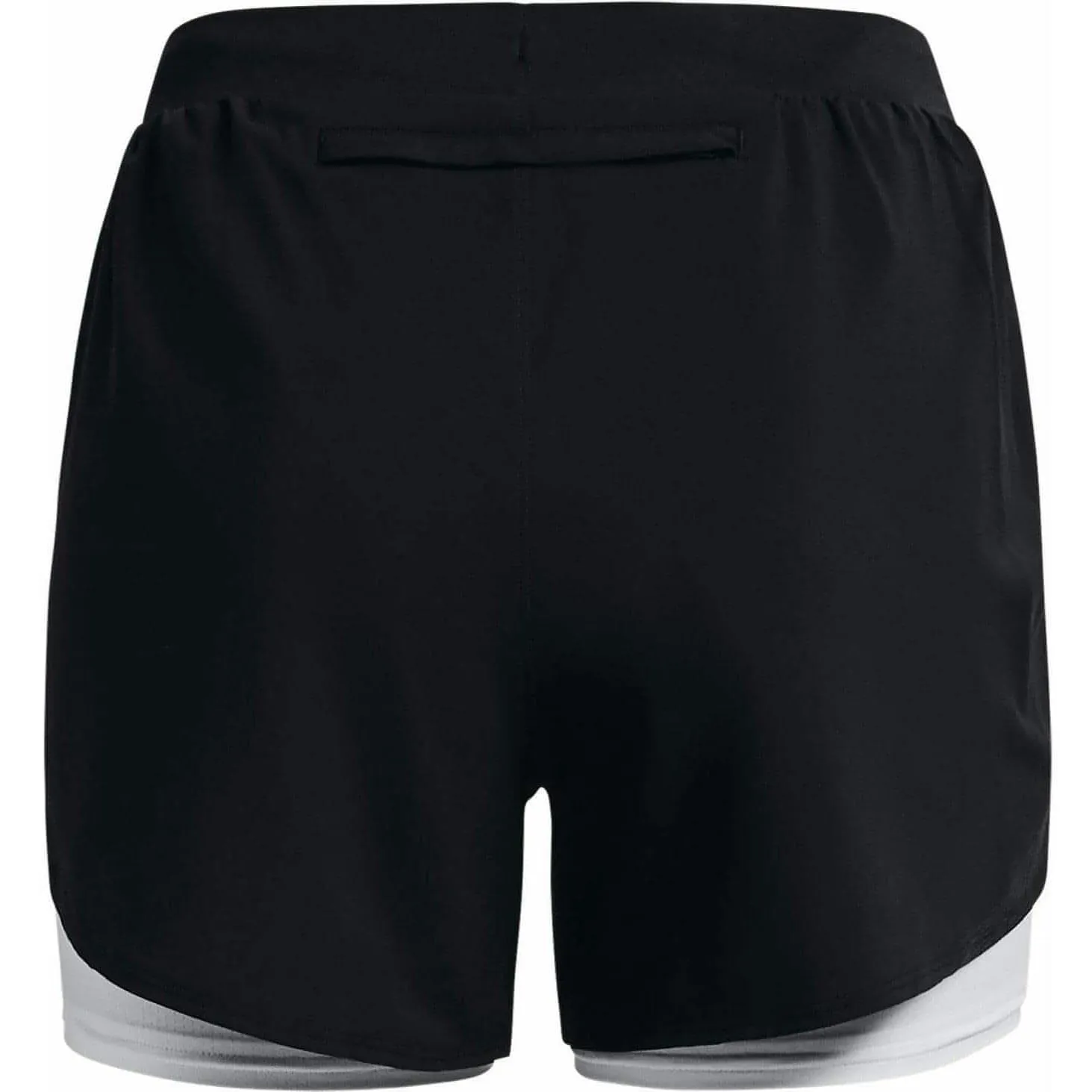 Under Armour Fly By Elite 2 In 1 Womens Running Shorts - Black