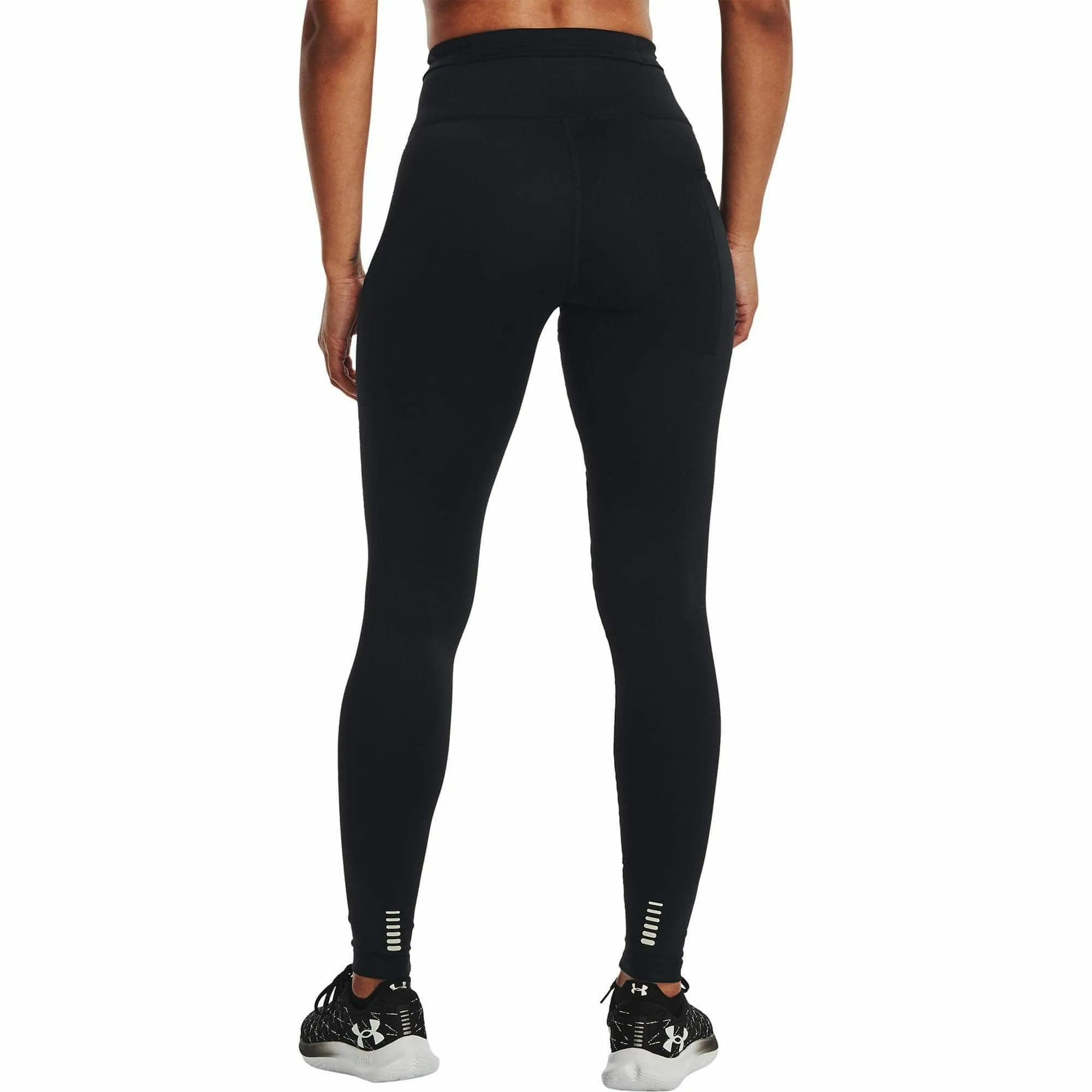 Under Armour OutRun The Cold Womens Long Running Tights - Black