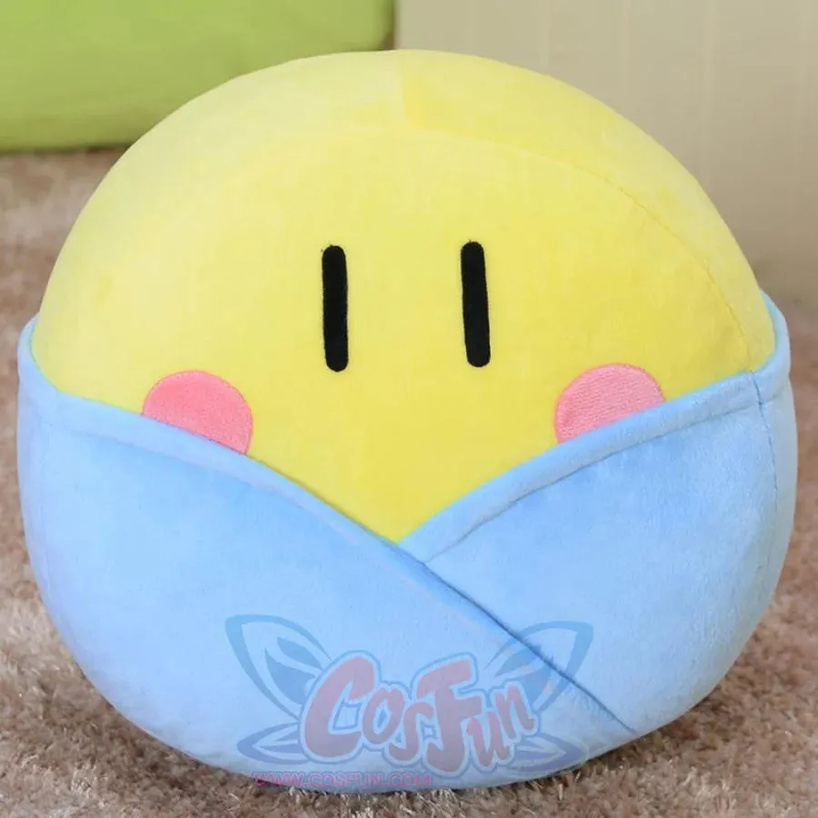 Updated ! Clannad Cute Hooded Fuzzy Ball Stuffed Toy Plush Doll J40684