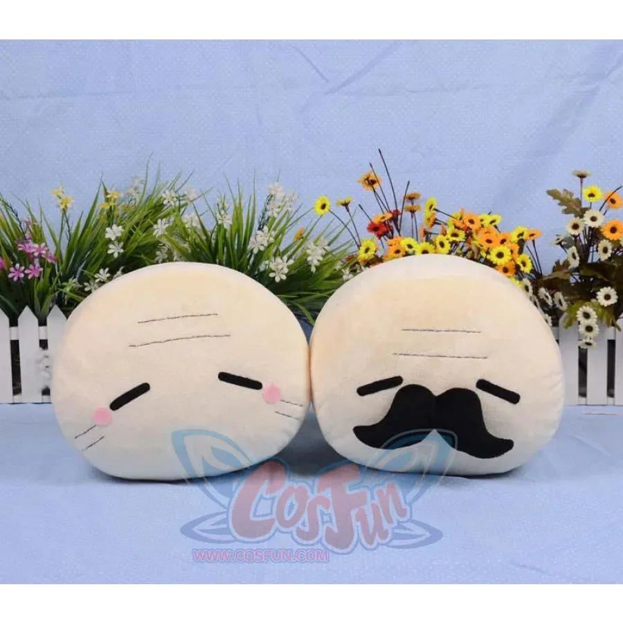 Updated ! Clannad Cute Hooded Fuzzy Ball Stuffed Toy Plush Doll J40684