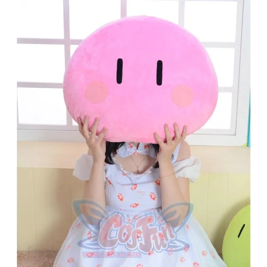 Updated ! Clannad Cute Hooded Fuzzy Ball Stuffed Toy Plush Doll J40684