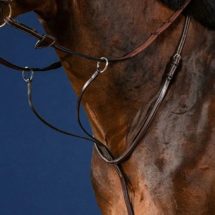 US Jumping Running Martingale - Brown