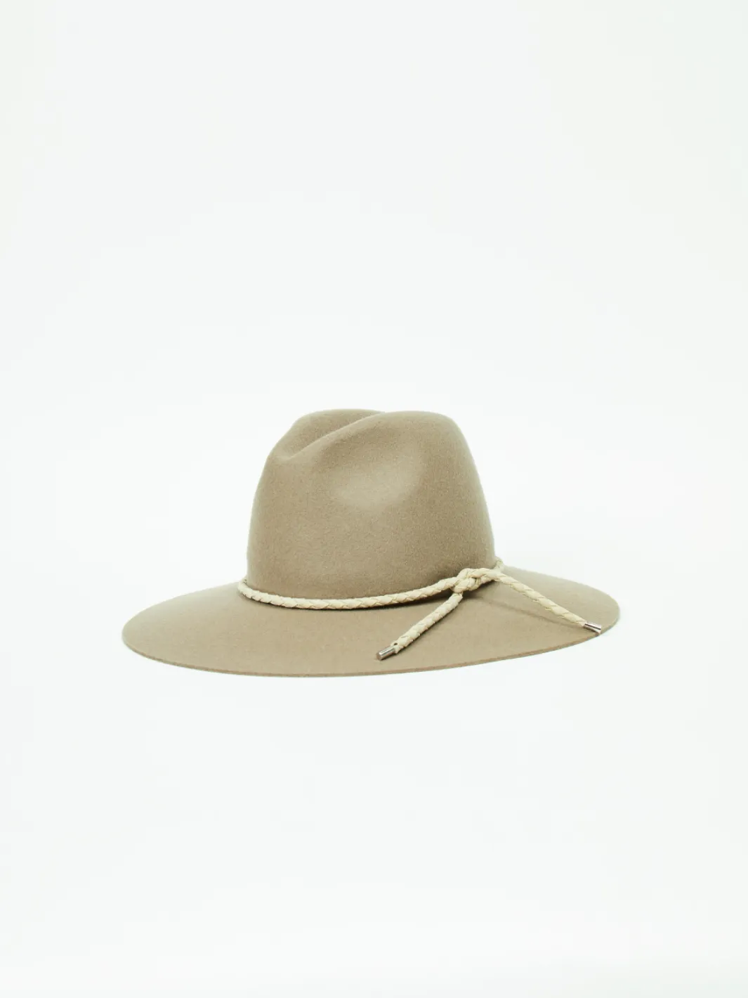VALENCIA FEDORA IN WARM GREY