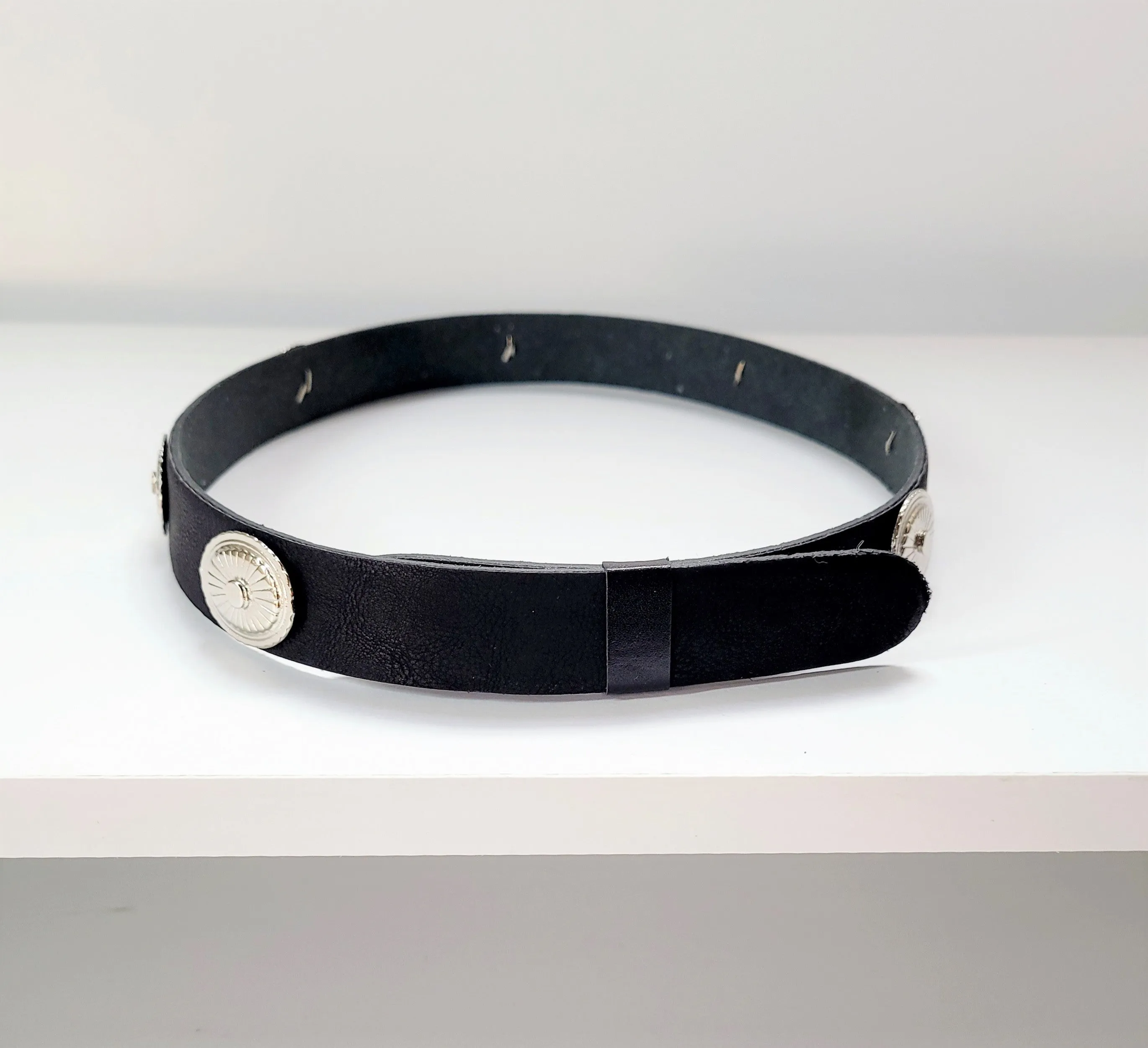 Vegan Leather Hat Band