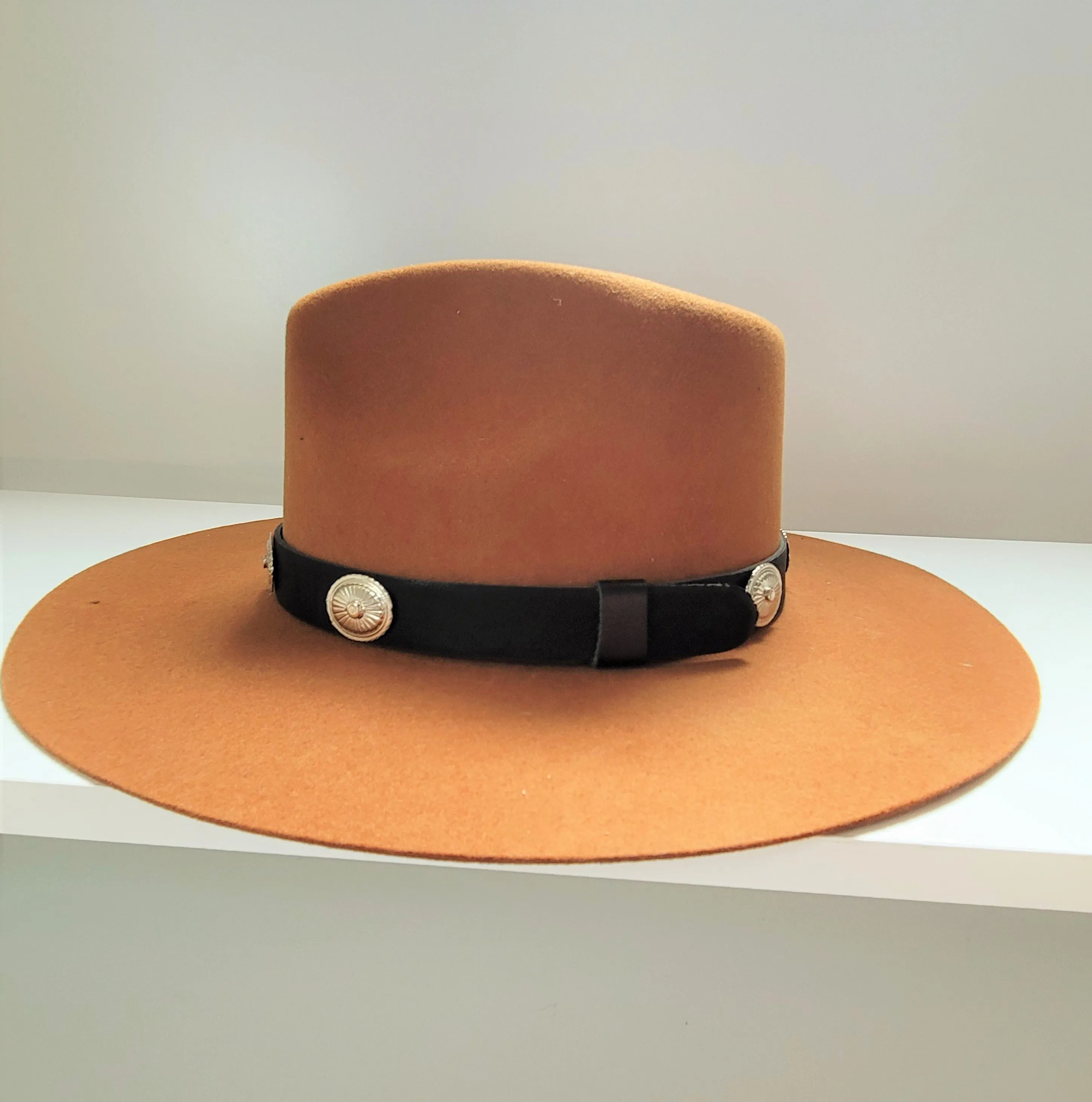 Vegan Leather Hat Band