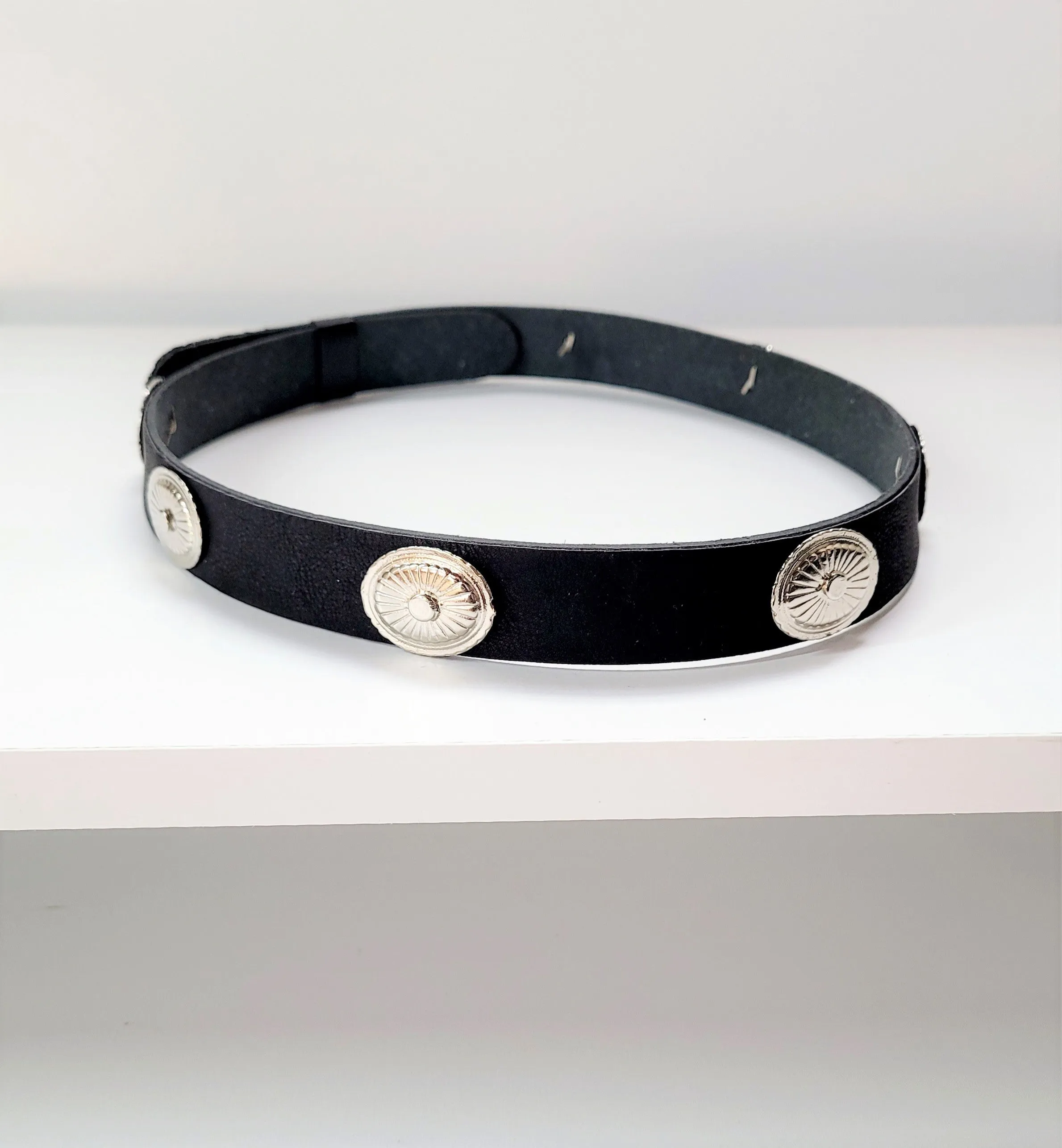 Vegan Leather Hat Band