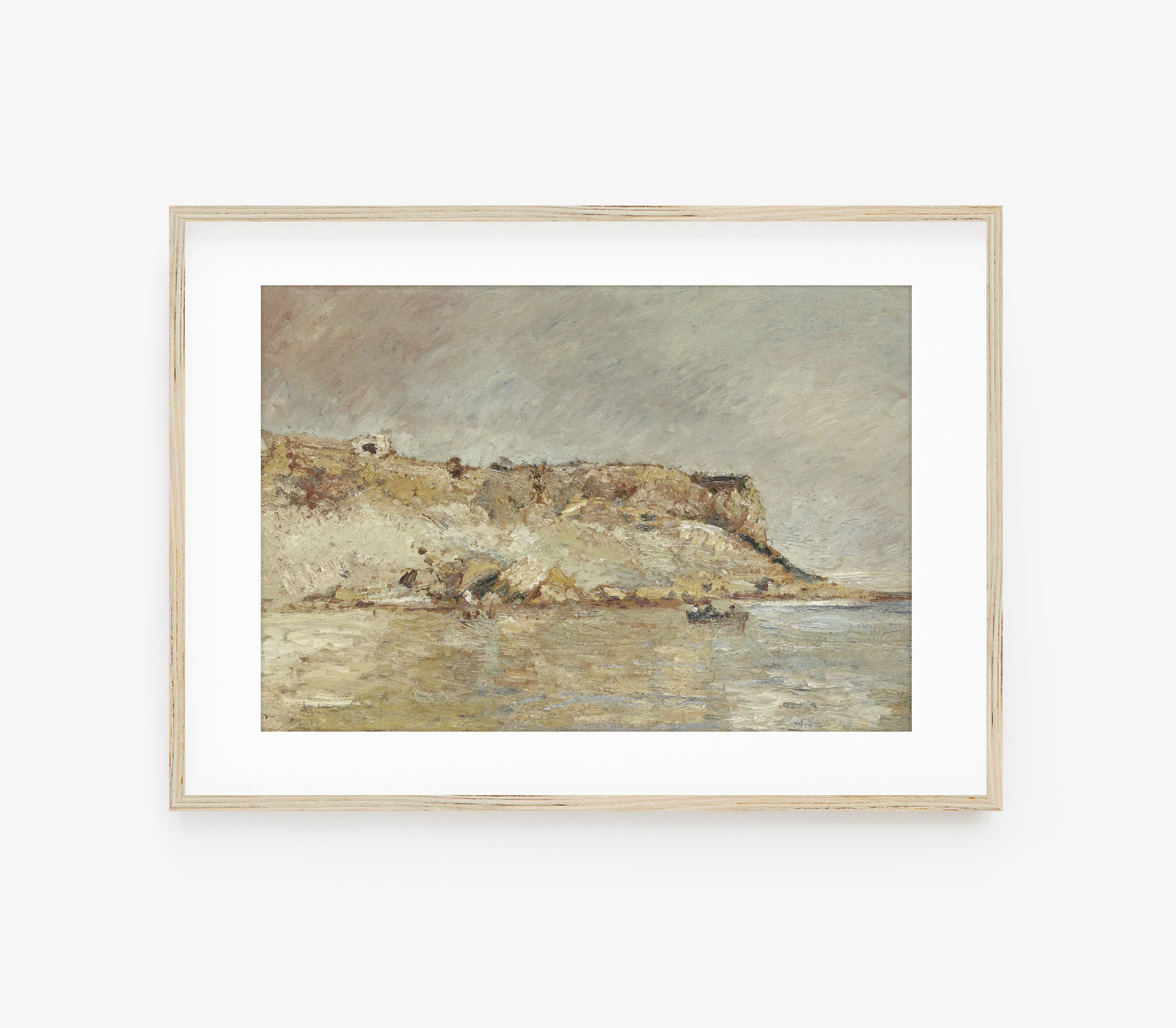 Vintage Warm Landscape Art Print L0115