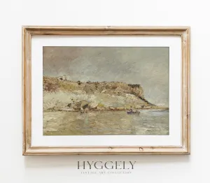 Vintage Warm Landscape Art Print L0115