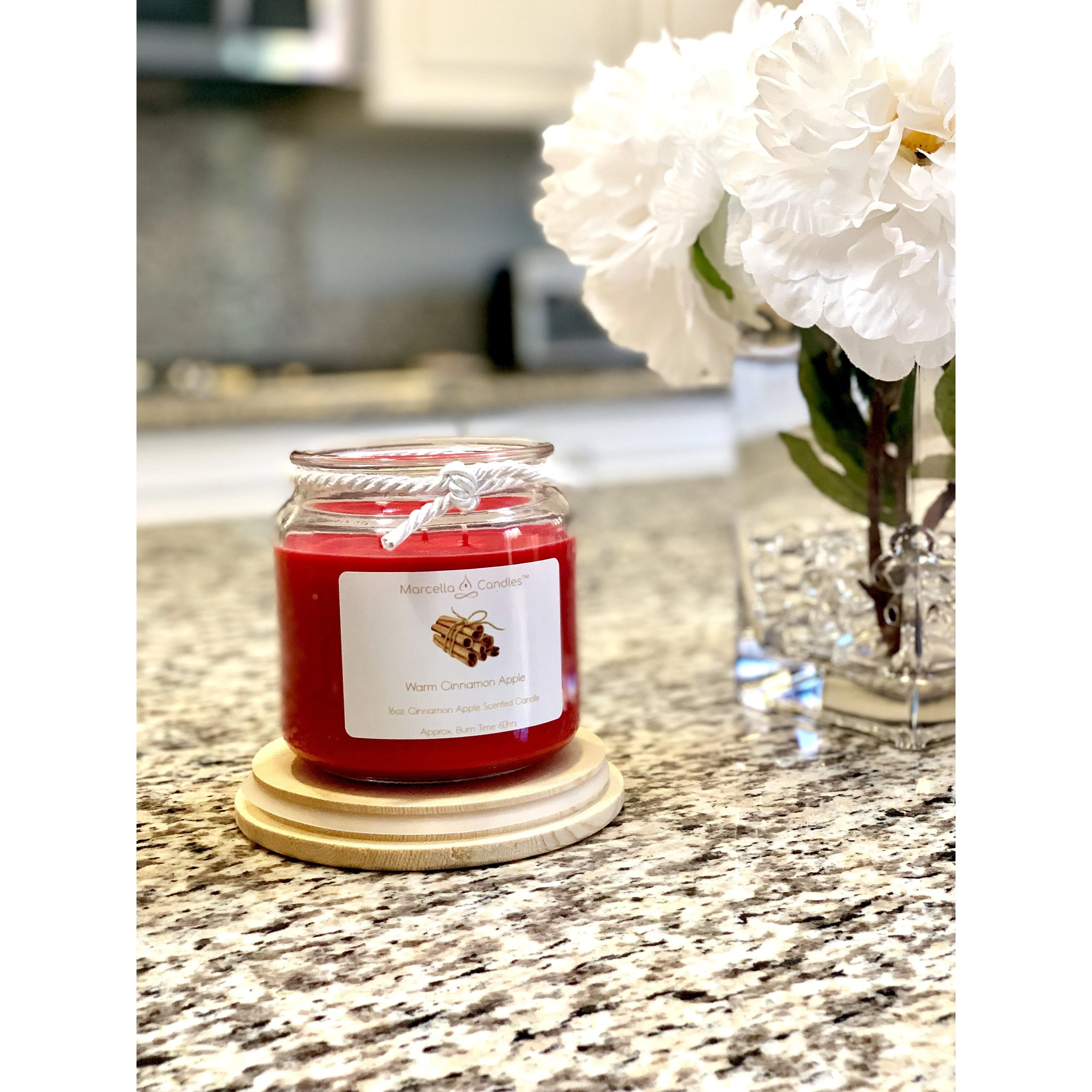 Warm Cinnamon Apple Soy Candle