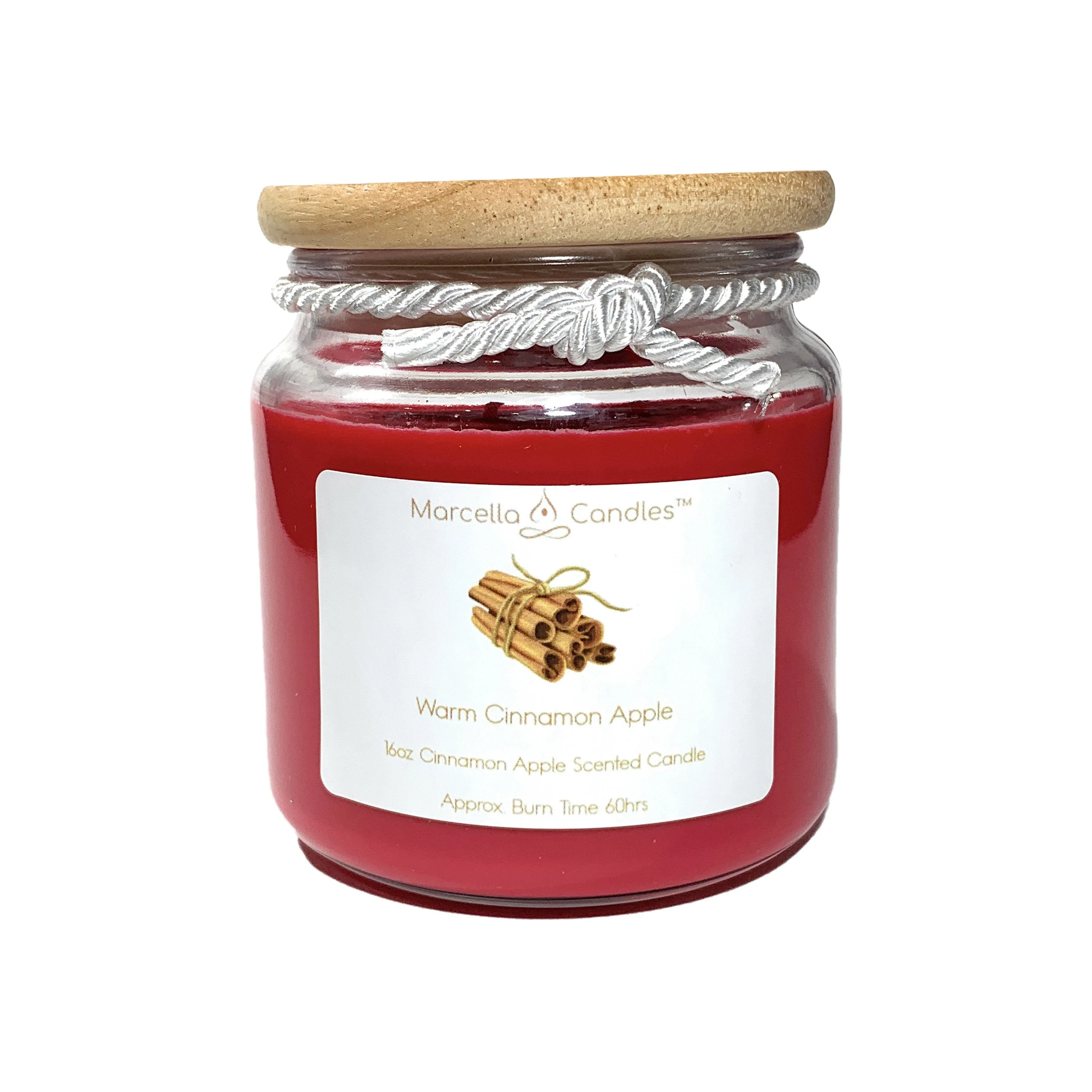 Warm Cinnamon Apple Soy Candle